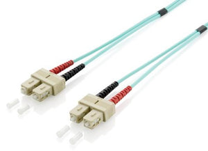 255322 Cable de fibra óptica e InfiniBand 2 m SC Turquesa