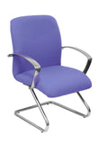 Sillón Caudete confidente patín bali azul claro