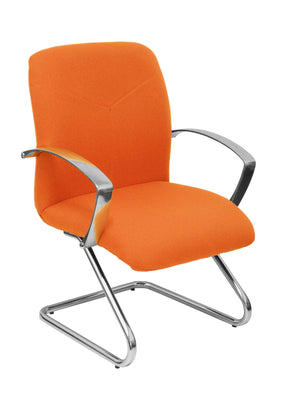 Sillón Caudete confidente patín bali naranja