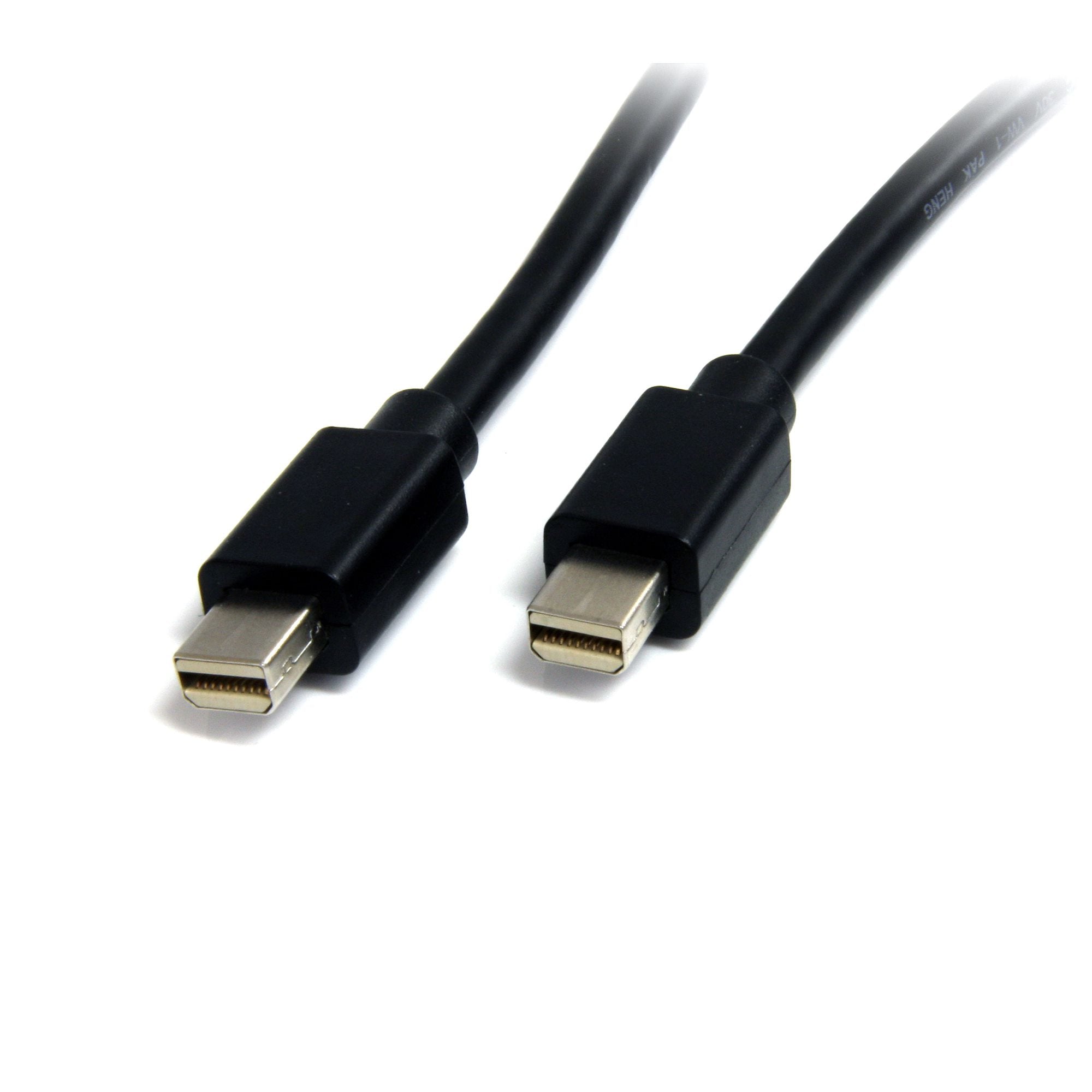 Cable Mini DisplayPort de 2m - 8K 60Hz HDR10 - Vídeo Ultra HD 4K 120Hz - Cable mDP 1.4 para Pantallas Mini DisplayPort - Cable MiniDP - Macho a Macho