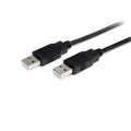 Cable de 1m USB 2.0 Alta Velocidad Macho a Macho USB A - Negro