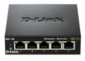 DGS-105 switch No administrado L2 Gigabit Ethernet (10/100/1000) Escritorio Negro
