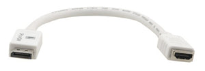 DP - HDMI 0.3m 0,3 m DisplayPort Blanco