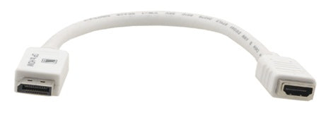 DP - HDMI 0.3m 0,3 m DisplayPort Blanco