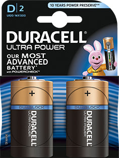 Ultra Power D Batería de un solo uso Alcalino