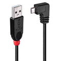 31975 cable USB USB 2.0 0,5 m USB A Micro-USB B Negro