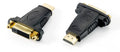 118909 cambiador de género para cable DVI (24+1) HDMI A Negro
