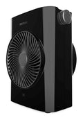 08254 calefactor eléctrico Interior Negro 2000 W Ventilador eléctrico