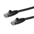 Cable de Red Ethernet Snagless Sin Enganches Cat 6 Cat6 Gigabit 10m - Negro