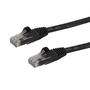 Cable de Red Ethernet Snagless Sin Enganches Cat 6 Cat6 Gigabit 10m - Negro