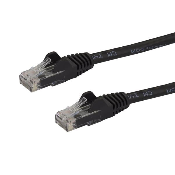 Cable de Red Ethernet Snagless Sin Enganches Cat 6 Cat6 Gigabit 10m - Negro