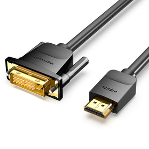 Cable Conversor ABFBG/ DVI-D Macho - HDMI Macho/ 1.5m/ Negro