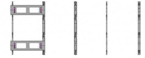 SAMSUNG KIT SOPORTE  DE MARCO SERIE IFH-D 2.5MM 8X3 CABINESTS (VG-LFH83SWD/EN)