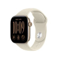 Apple Watch Series 12/ GPS/ Cellular/ 42mm/ Dorado Claro/ Correa Deportiva Arena (S/M)
