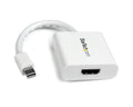 Adaptador Conversor de Vídeo Mini DisplayPort DP a HDMI - 1920x1200 - Pasivo - Blanco