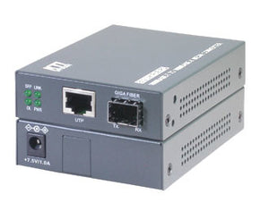 KGC-352 convertidor de medio 1000 Mbit/s 1310 nm Monomodo Gris