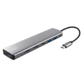 25661 hub de interfaz USB Tipo C Aluminio