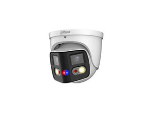 (DH-IPC-PDW3849P-A180-E2-AS-PV-0280B) DAHUA CÁMARA IP DOMO PANORÁMICA TIOC DUO WDR WIZSENSE 2X4MP LED IR & LUZ CÁLIDA IP67 ALARMA SONIDO / LUZ AZUL&ROJA 2.8MM POE
