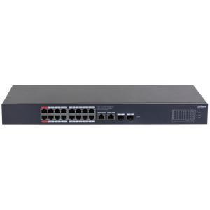 (CS4220-16GT-240) DAHUA SWITCH POE 16 PUERTOS GIGABIT + 2 UPLINK GIGABIT RJ45 + 2SFP GIGABIT 240W MANAGED CLOUD L2