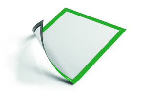PACK 5 MARCOS DURAFRAME MAGNETIC A4 VERDE DURABLE 486905