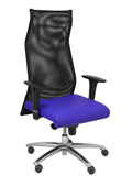 Sillon Sahuco similpiel azul