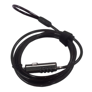 EW1238 cable antirrobo Negro 1,8 m