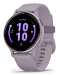 Vivoactive 5 3,05 cm (1.2") AMOLED Digital 390 x 390 Pixeles Pantalla táctil Violeta Wifi GPS (satélite)