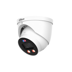 (DH-IPC-HDW3849HP-AS-PV-0280B-PRO) DAHUA CAMARA IP WIZCOLOR TURRET WIZSENSE SERIE 3 8MP CON INTELIGENCIA ARTIFICIAL, SOPORTA MICROSD 256GB, TIOC PRO ALARMA IN/OUT, ACUPICK, SMD 4.0, 12 VDC/POE, IP67, 2.8MM