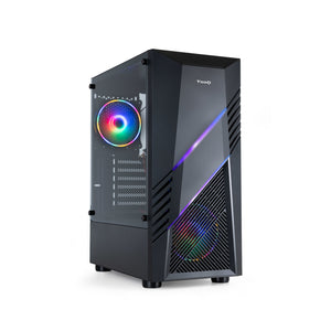 Caja Semitorre Gaming TQGCC102-B BIOHAZARD Negra