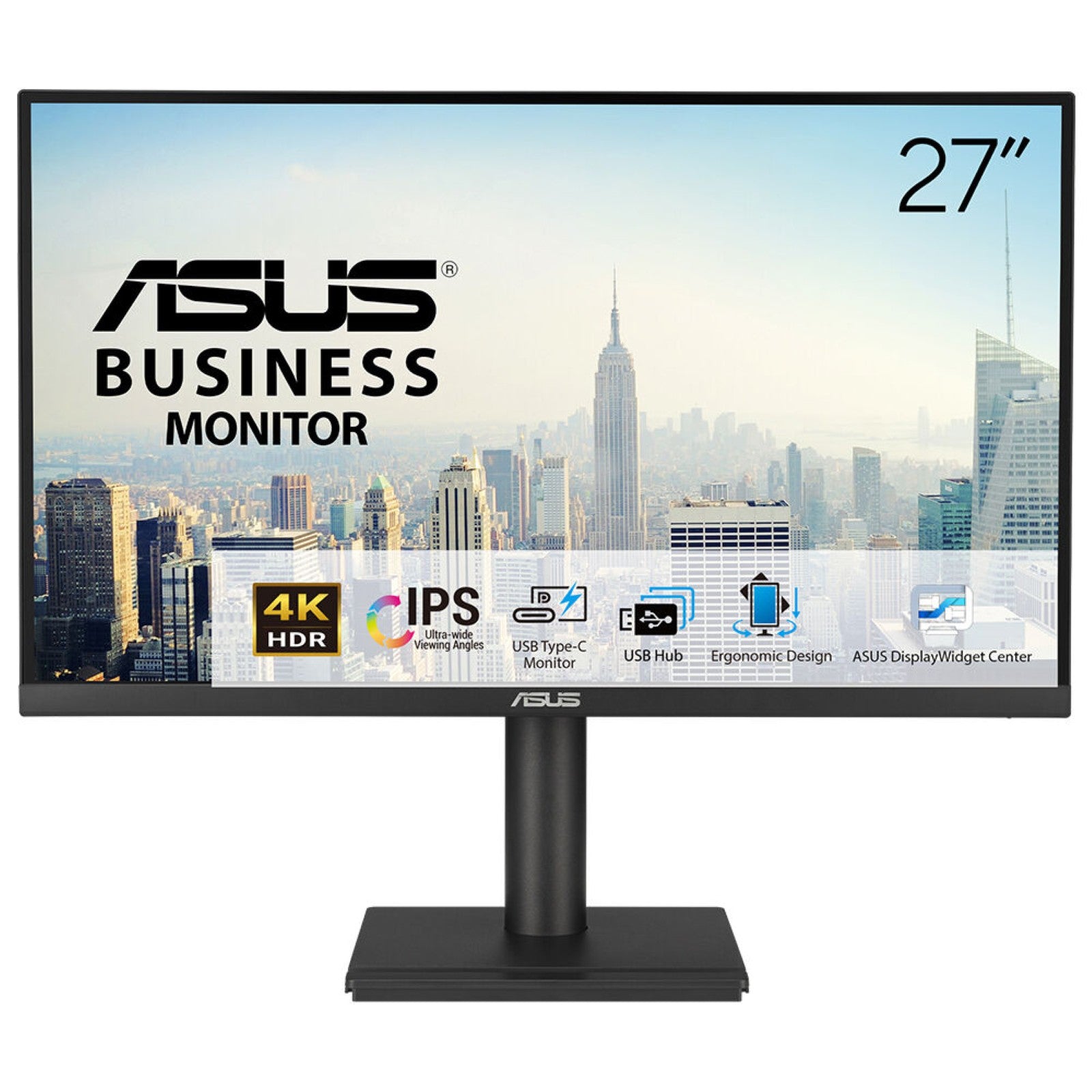 VA27UCPS pantalla para PC 68,6 cm (27") 3840 x 2160 Pixeles 4K Ultra HD LCD Negro