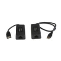 Extensor 1 puerto USB 1.1 por cable Ethernet Cat5 Cat6 UTP RJ45 40m de alcance rango