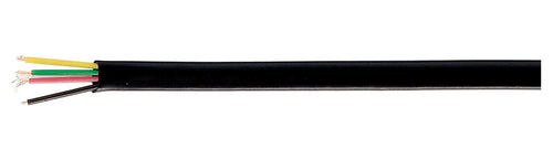 117006 cable telefónico 100 m Negro