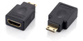118914 cambiador de género para cable HDMI A HDMI C Negro