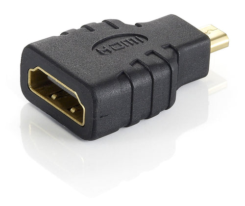 118915 cambiador de género para cable microHDMI HDMI Negro