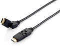 119363 Cable HDMI 2.0 giratorio, 3,0 m, conector giratorio, 4K/60 Hz