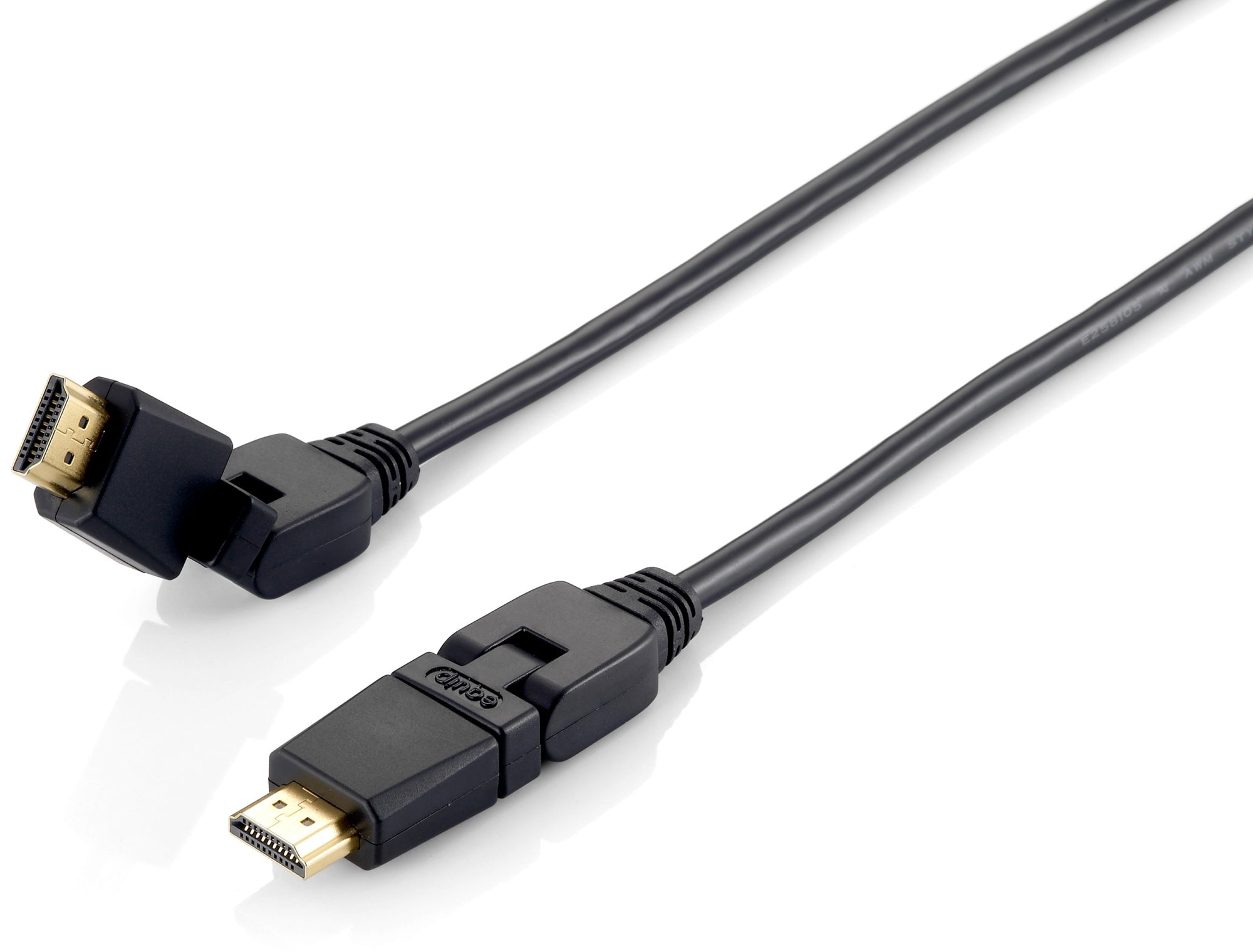 119361 Cable HDMI 2.0 giratorio, 1,0 m, conector giratorio, 4K/60 Hz