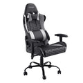 GXT 708W Resto Silla para videojuegos universal Negro, Blanco