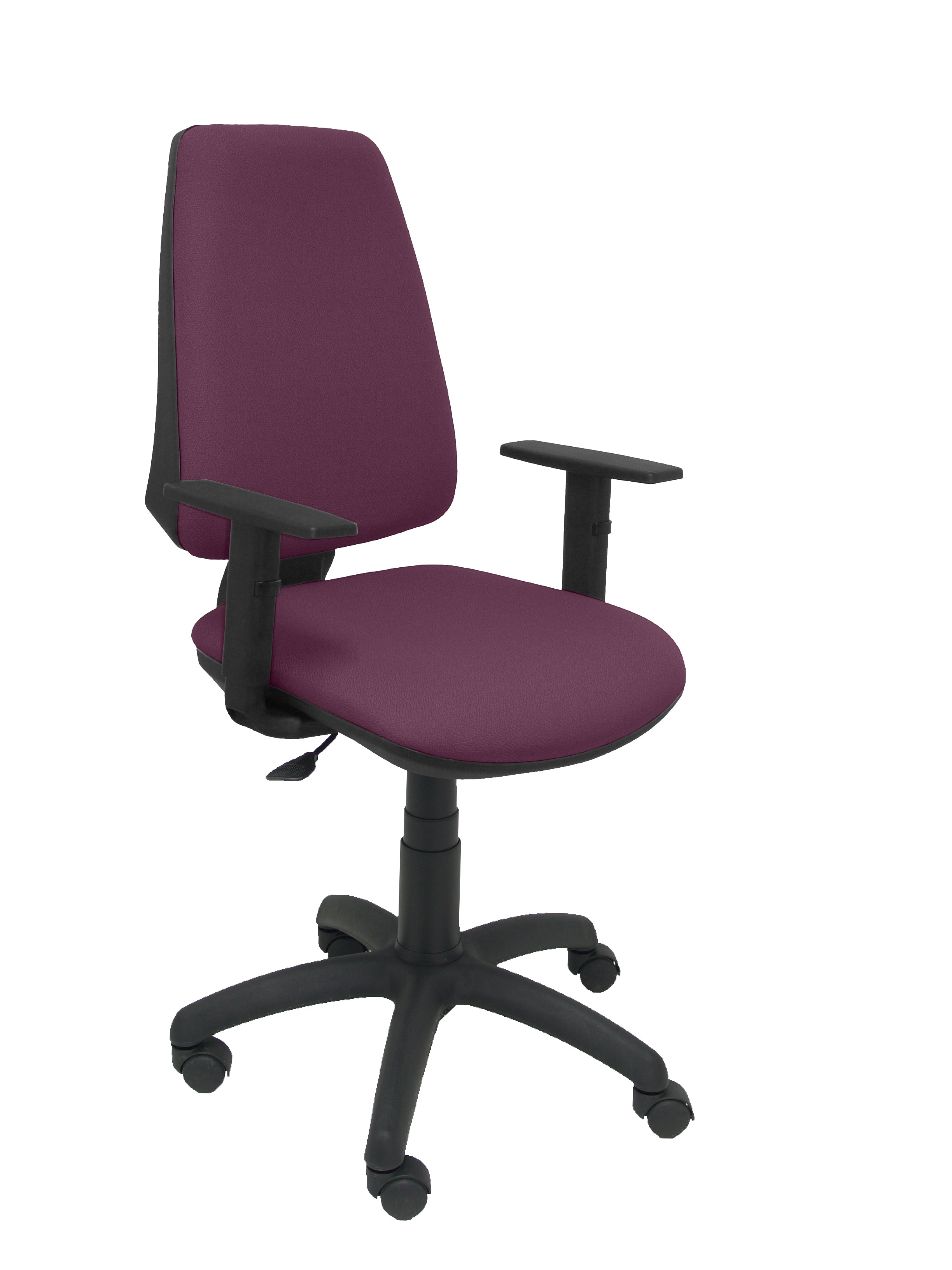 Silla Elche CP bali morado brazos regulables