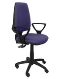 Silla Elche S bali azul claro brazos fijos