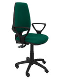 Silla Elche S bali verde brazos fijos
