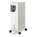 OH-009.006A calefactor eléctrico Interior Negro, Blanco 2000 W Radiador de aceite eléctrico