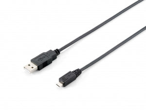 128594 Cable USB 2.0 tipo A macho a micro-B macho, 1,0 m