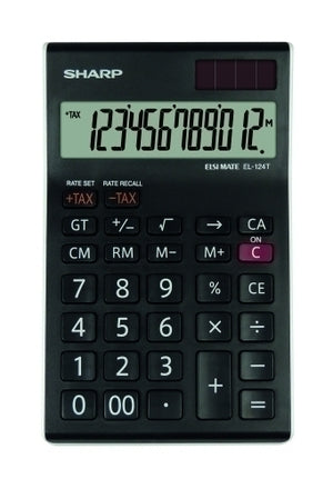 CALCULADORA SOBR.SHARP 12 DIG. EL-124T