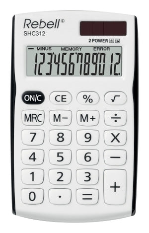 CALCULADORA BOLS.REBELL 12 DIG. 312 NG