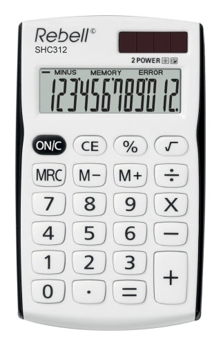 CALCULADORA BOLS.REBELL 12 DIG. 312 NG