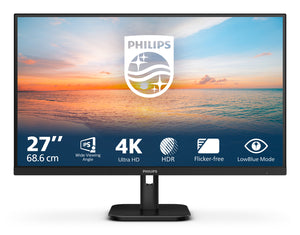 27E1N1800A/00 pantalla para PC 68,6 cm (27") 3840 x 2160 Pixeles 4K Ultra HD LED Negro