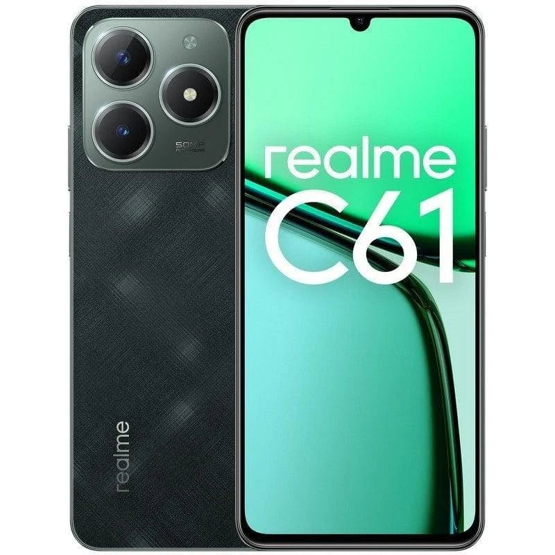 Realme C 61 17,1 cm (6.74") SIM doble Android 14 4G USB Tipo C 6 GB 128 GB 5000 mAh Verde