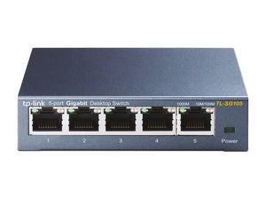 TL-SG105 No administrado Gigabit Ethernet (10/100/1000) Negro