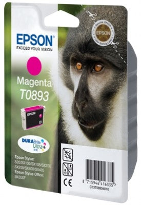 Monkey Singlepack Magenta T0893 DURABrite Ultra Ink