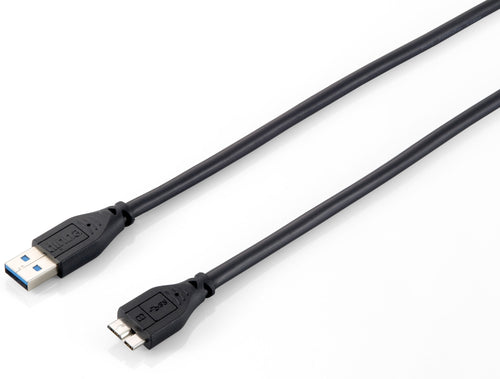 128397 Cable USB 3.0 A a Micro-B , M/M, 1,8m, 5Gbps, Negro